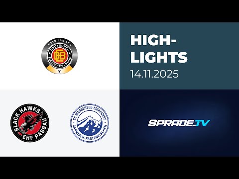 14.11.2025 - Highlights - EHF Passau Black Hawks vs. SC Riessersee