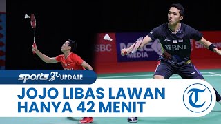 Jojo Libas Wakil Thailand Hanya 2 Set dalam 42 Menit, Lolos ke Babak 16 Besar Indonesia Open 2022