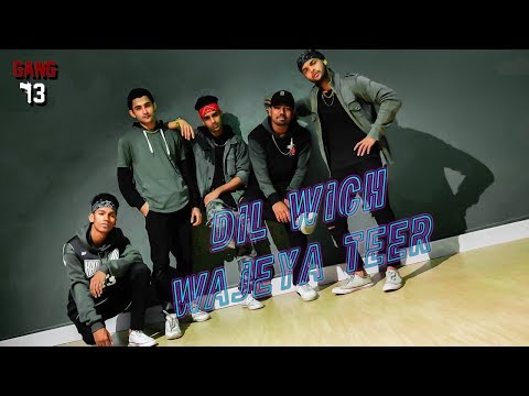 Dil Wich Wajeya Teer - Bohemia | Nihar Dongre Choreography | GANG 13 #nihardongre #gang13