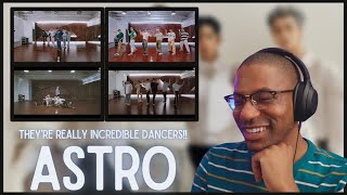 Download lagu ASTRO | 'One', 'Blue Flame', 'All Night', 'After Midnight' Dance Practice REACTION | Amazing dancers mp3