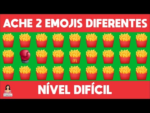 ENCONTRE O EMOJI DIFERENTE EM 20 SEGUNDOS [ IncrivelMente Curiosa ]