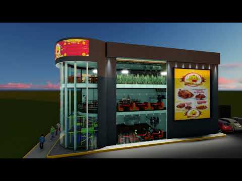 Render plaza comercial