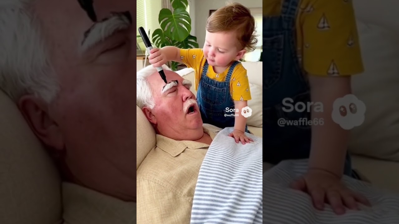 Grandpa Gets Pranked 😳