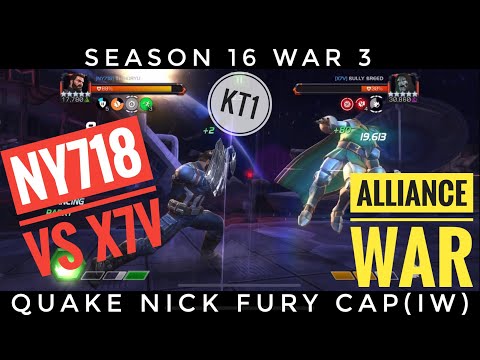 NY718 Vs X7V! Alliance War! Season 16 War 3! Unfortunate Coincidence?!
