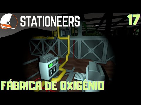 Stationeers PTBR EP17 COMO fabricar OXIGÊNIO de forma AUTOMÁTICA