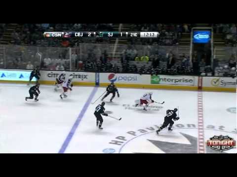 Columbus Blue Jackets @ San Jose Sharks 4/21/13