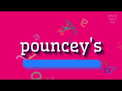 How to say "pouncey's"! (High Quality Voices)