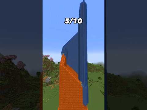 OMG! Epic Minecraft Cobblestone Tower Hack!