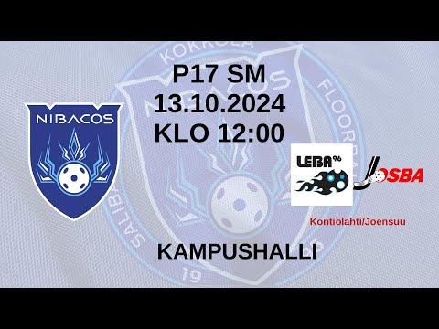 P17 SM Nibacos - Leba/Josba 13.10.2024 klo 12:00