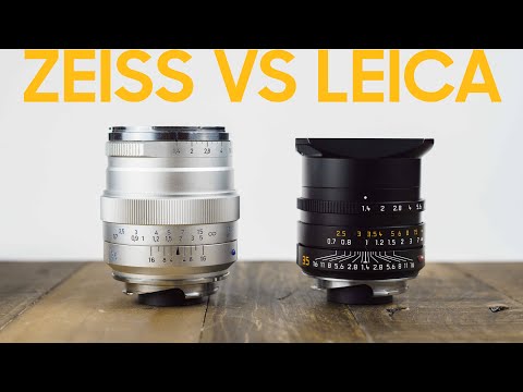 Leica 35 SUMMILUX FLE f/1.4 vs. ZEISS 35 DISTAGON ZM f/1.4