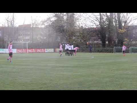 2-0 Ronaldo Baag BLIJDORP JO19-1 vs. SPARTA (AV) JO19-1 ~ 25.11.2017