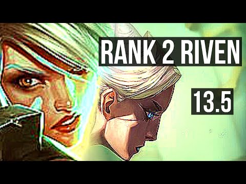 RIVEN vs CAMILLE (TOP) | Rank 2 Riven, 2.0M mastery, 14/3/13, 300+ games | TR Challenger | 13.5