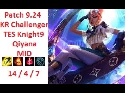 TES Knight9 - Qiyana vs Renekton - GRF Plex - KR Challenger 1538 LP