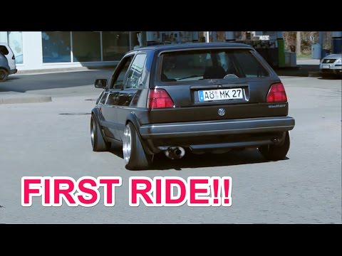 NICOS GOLF MK2 GT - back on the road!