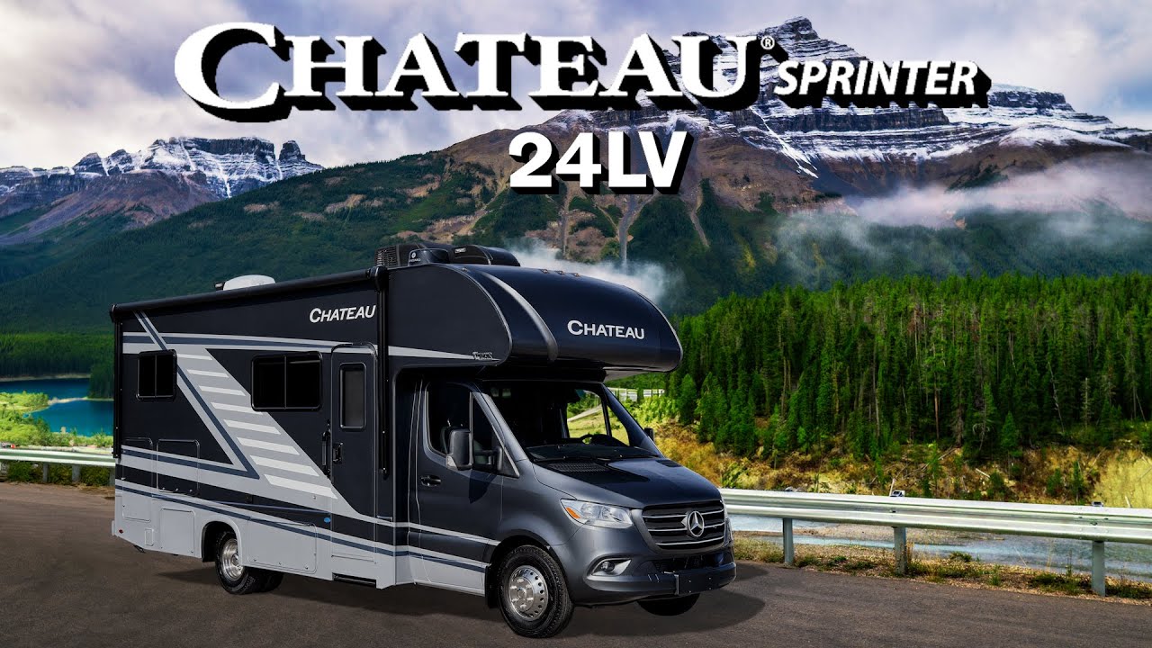 2024 Chateau 24LV: Rear Twin Beds