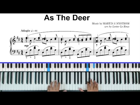 As The Deer | Advanced Piano Arrangement | Piano Instrumental