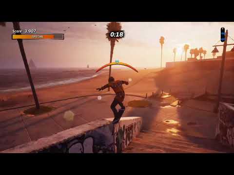 Tailslide Venice Ledge - Venice Beach Goals - Tony Hawk Pro Skater 1+2