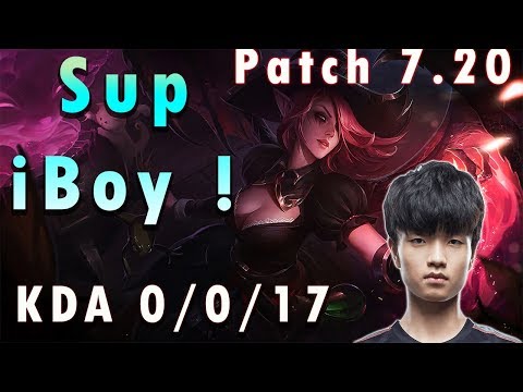 iBoy Sup Morgana Vs Tahm Kench Patch 7.20 KDA 0/0/17