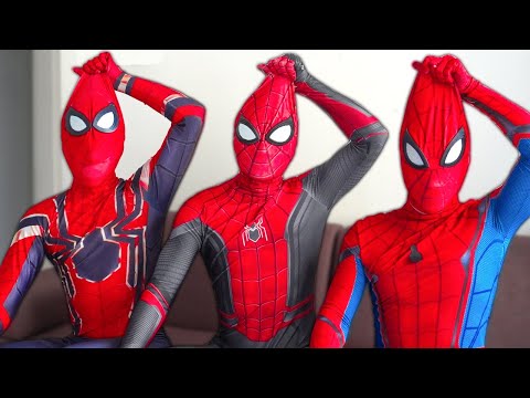 TRIPLE SPIDER-MAN in real life | Pro Parkour and Fighting Bad Guys (3 Người Nhện Đỏ)