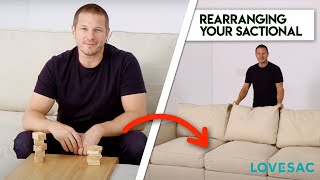 Rearranging Your Sactional Configuration w/ Shawn Nelson | Product How-To Series w/ Lovesac CEO