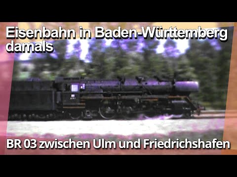 Letzte BR 03-Herrlichkeit zw. Ulm u. Friedrichshafen