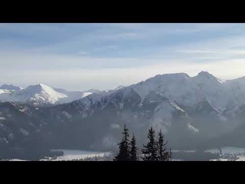 Panorama Tatr Zakopane 20.01.2019