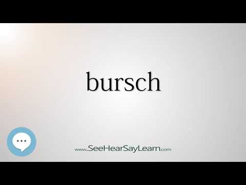 bursch