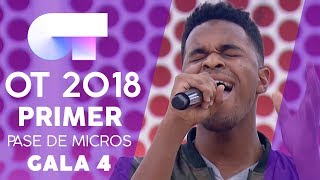 "TAKE ME TO CHURCH" - FAMOUS | Primer pase de micros Gala 4 | OT 2018