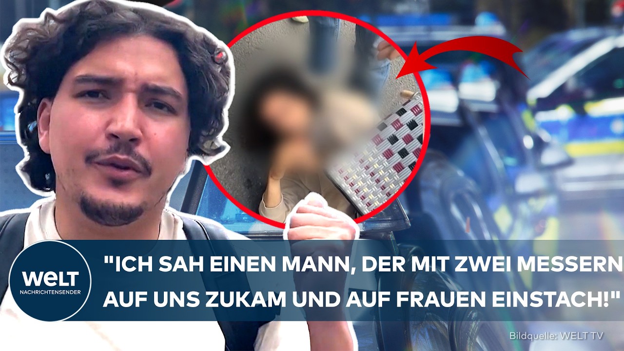 SCHOCK IN PARIS: Blutbad auf offener Straße! Mann sticht mit zwei Messern auf Frauen ein!