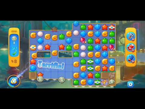 Fishdom 6681 Hard Level - NO 💣🧨💥