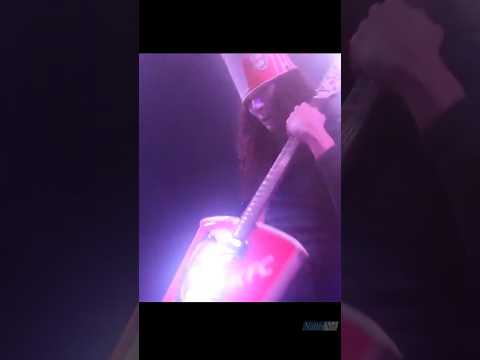 Buckethead not impressed with gift??? 😂#rock #guitar  #music #buckethead #shorts #guitarist #kfc