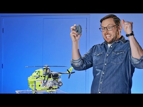 Lava-Lifting Megacopter- LEGO - Beyond the Instructions