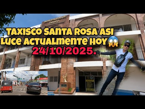 TAXISCO SANTA ROSA vean Como Luce Actualmente hoy 24/10/2025.😱🏍