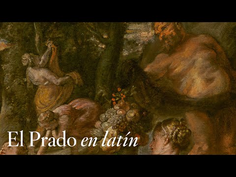 "Nymphs and Satyrs" by Rubens with comments in Latin