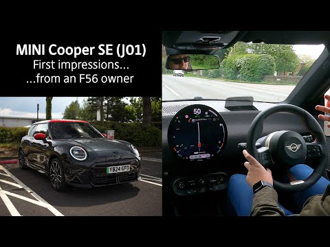 New MINI Cooper SE Electric (J01) - first impressions from an F56 owner