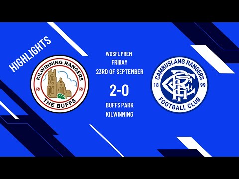 HIGHLIGHTS: The Buffs 2-0 Cambuslang Rangers