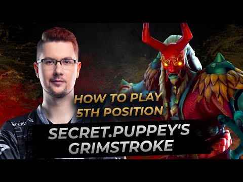 Puppey plays Grimstroke -  Dota 2 Replay Full Gameplay