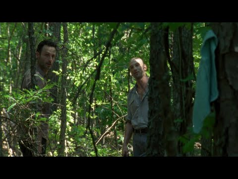 TWD S2E05 - Rick And Shane Talk About The Past [4k]