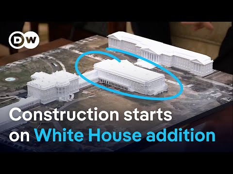 Trump's new ballroom will be bigger than the White House itself | DW News