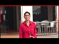Mrunal Thakur In Red Top With Black Leather Pant Arrived Promotion Of Jersey