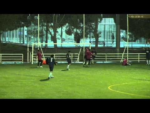 Fútbol 7 Bravo.  Primera Jornada 8.  Novo United 1 - 2 Siberet