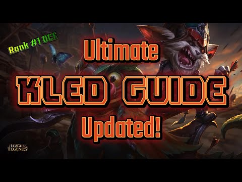 RANK #1 OCE ULTIMATE Kled guide || Season 15 || Kled Bruiser reshape ||