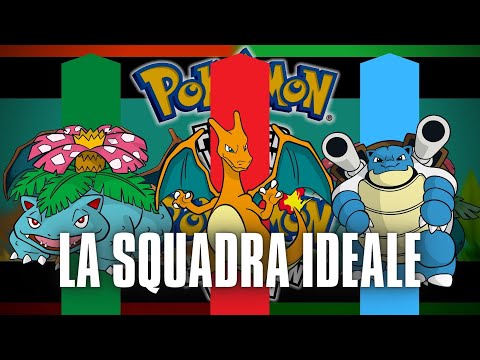 La SQUADRA IDEALE per Pokemon ROSSO FUOCO e VERDE FOGLIA