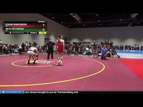 165 Lbs Round 2 - Logan Rawlinson, TN Vs Seth McCarson, NC 4120