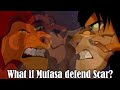 What if Mufasa defend Scar from Ahadi? || LionKing.AU ||