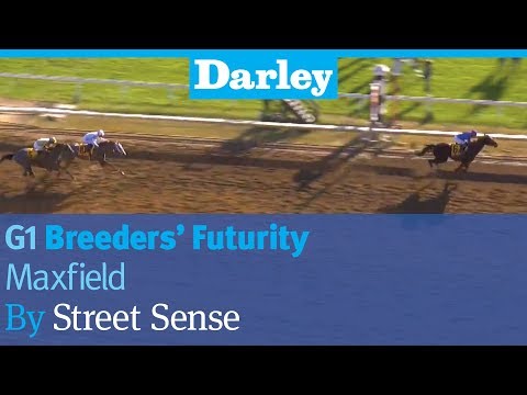 Maxfield by Street Sense wins the G1 Breeders' Futurity at Keeneland