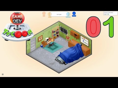 Let's Indie Game Dev Tycoon [LPF Interactive] #01 - Der Anbeginn einer Traumschmiede (Deutsch & HD)