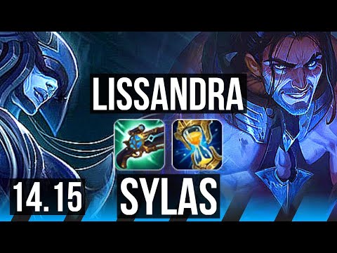 LISSANDRA vs SYLAS (MID) | 15/0/5, Legendary | VN Master | 14.15