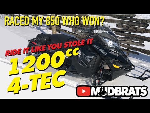 2016 Ski-Doo MXZ X 1200 4-Tec Four Stroke 3 Cylinder | First Ride Impressions from 2 Strokers