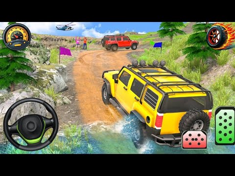 4x4 Offroad Jeep Driving Gameplay _ Drive SUV 4x4 Jeep Offroad Simulator Game _ Android Gameplay  
